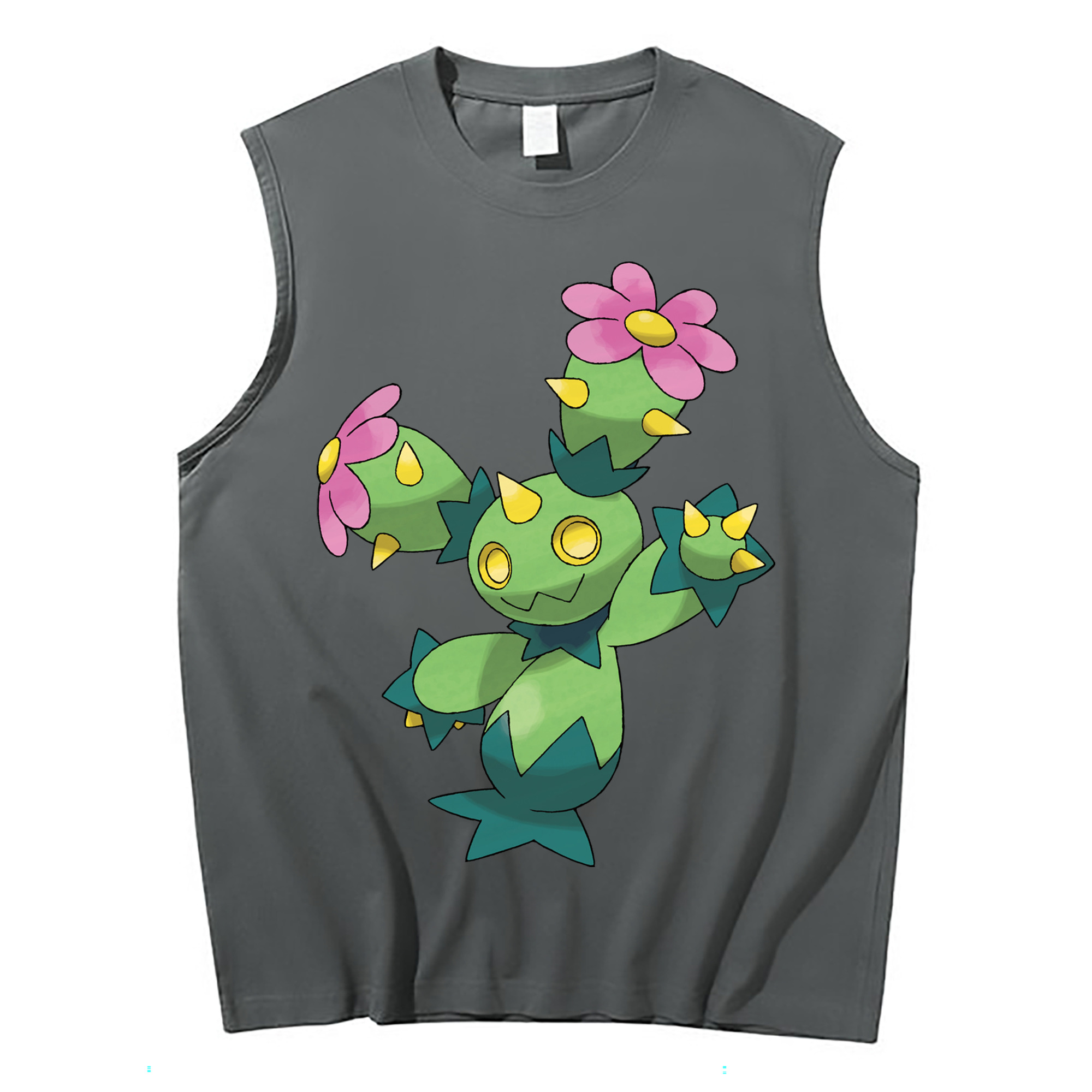 （画像用） ポケットモンスター Pokémon コットン100％タンクトップ（フロントプリント）